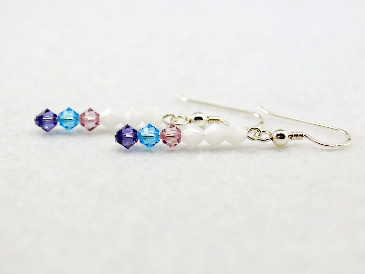 Lonely Unicorn Stick Earrings - Fandoms in Swarovski