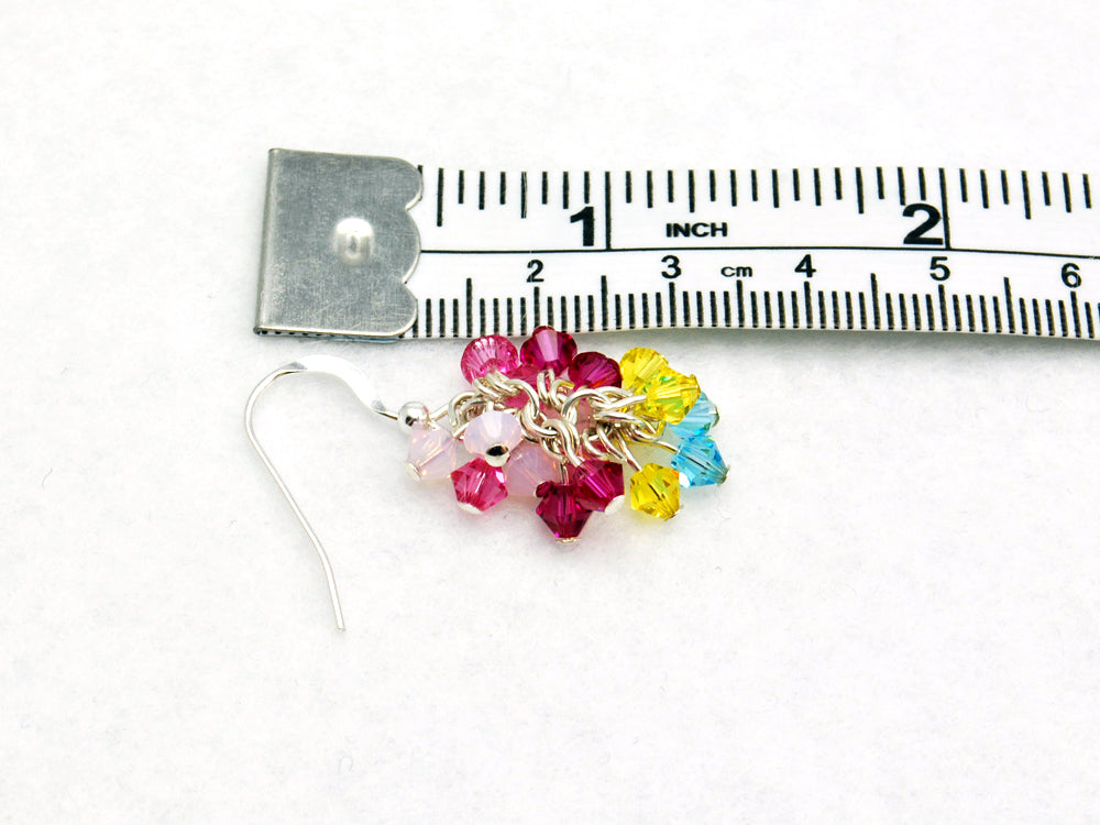 Princess Bubblegum Earrings Inspired by Adventure Time - Fandoms in Swarovski by LuvCherie Jewelry