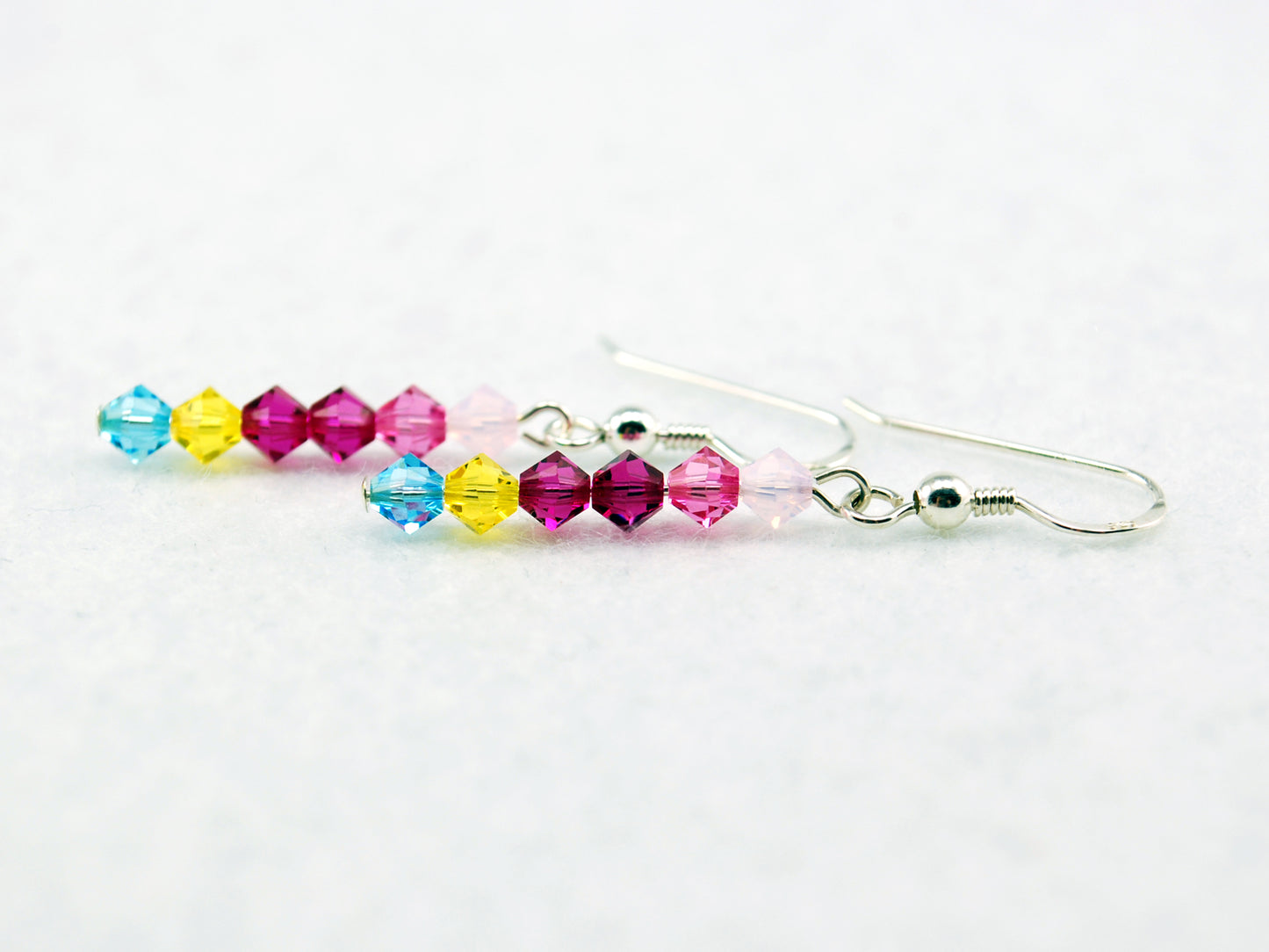 Candy Princess Stick Earrings - Fandoms in Swarovski
