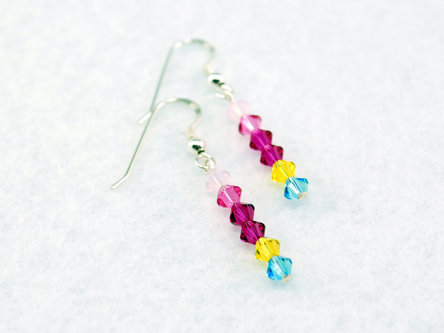 Candy Princess Stick Earrings - Fandoms in Swarovski