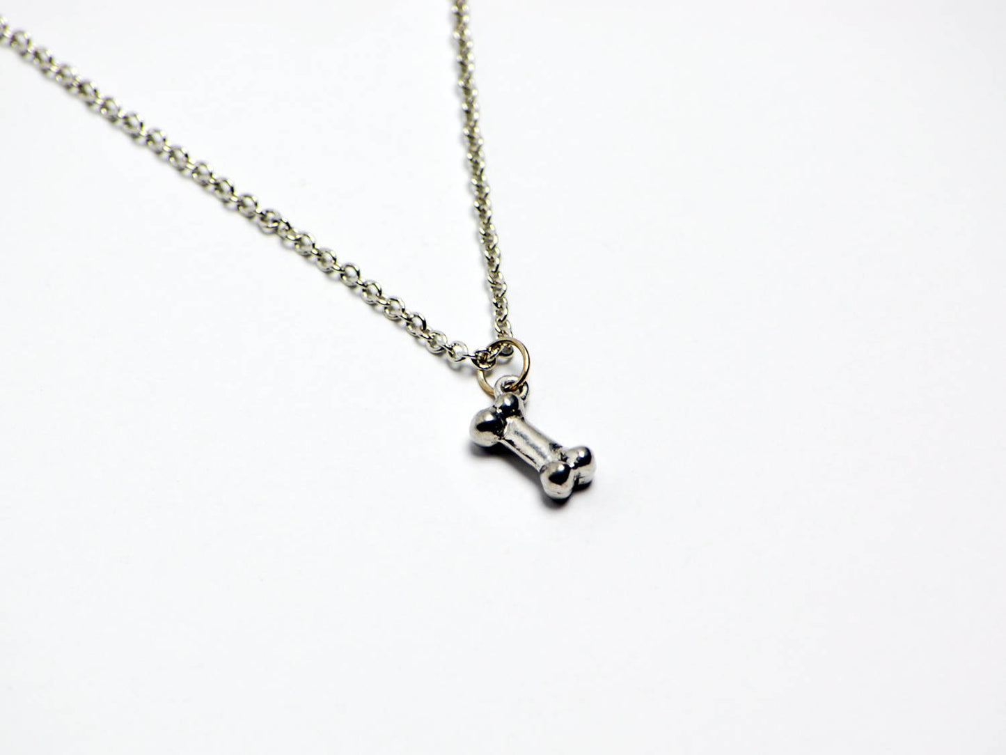 Silver Bone Necklace