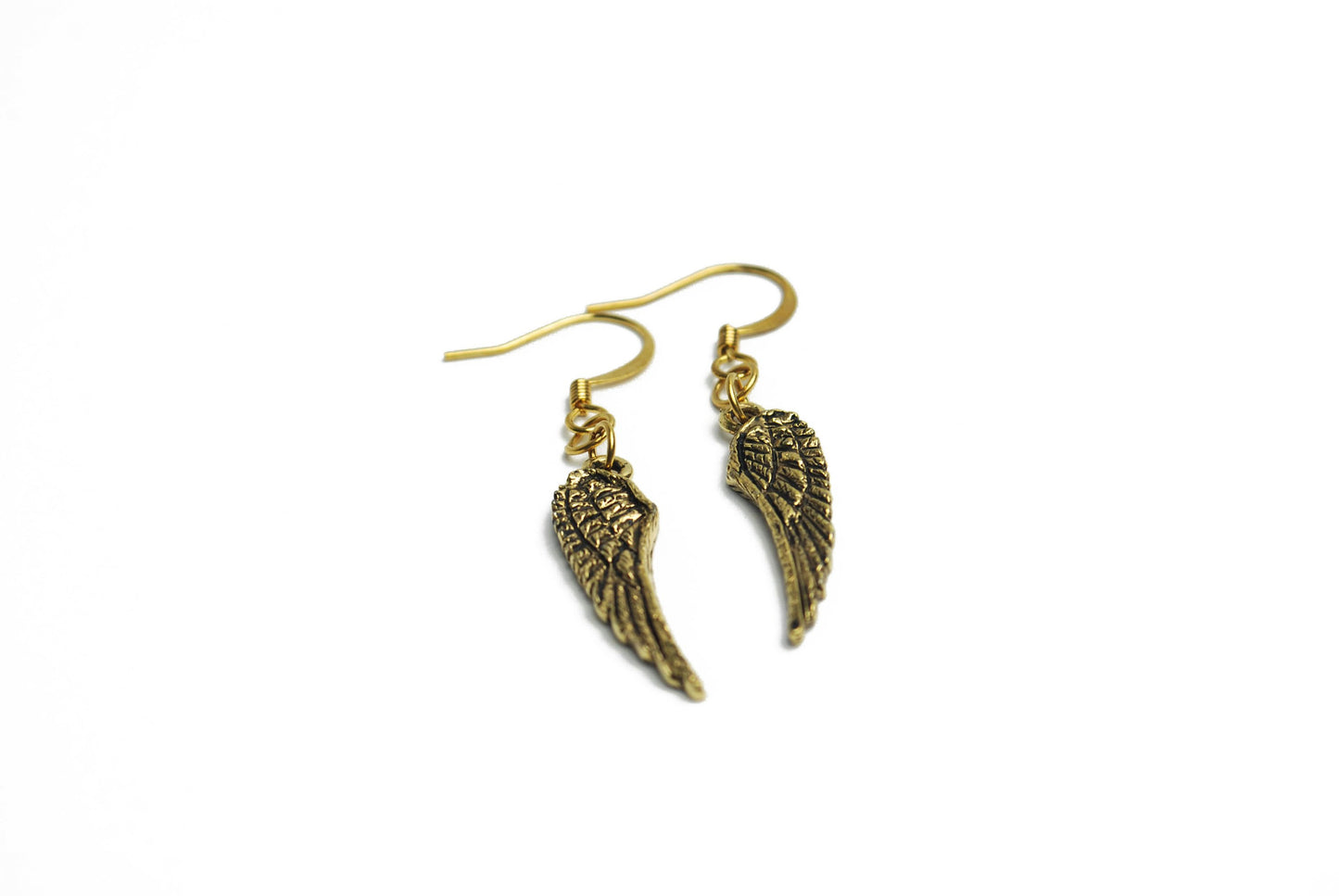 Wing Earrings in Gold