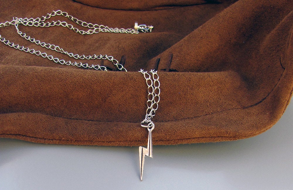 Lightning Bolt Set in Silver