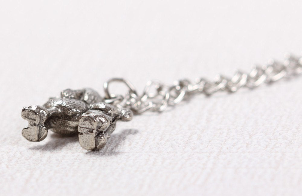 Poodle Necklace in Silver
