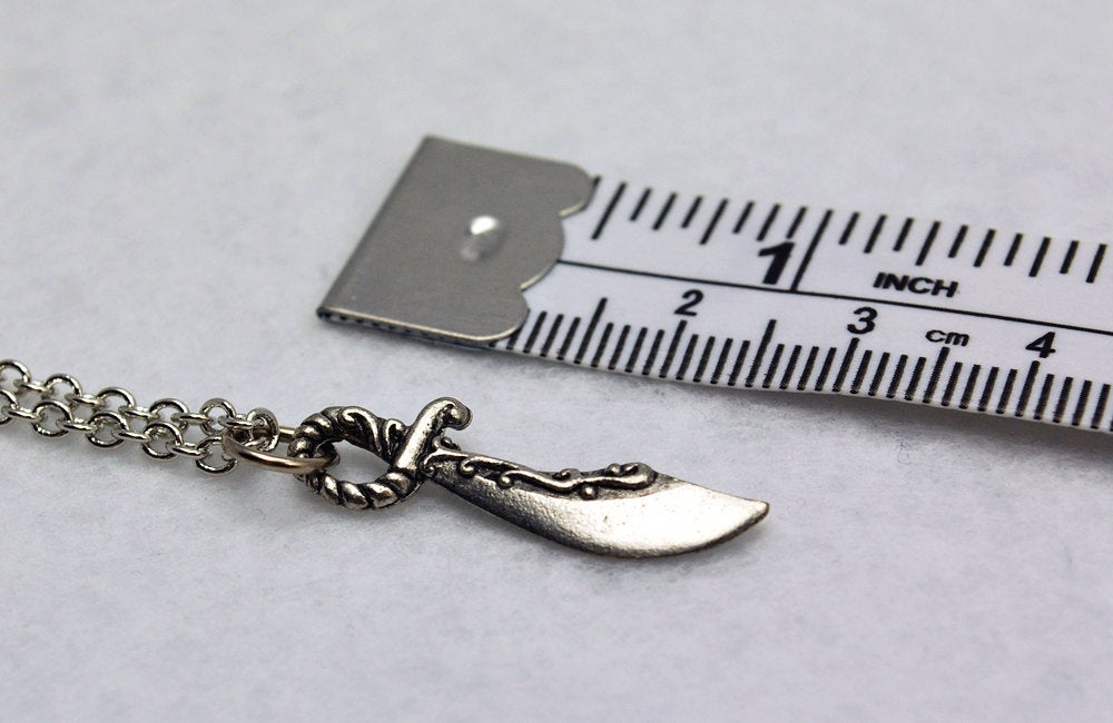Scimitar Jewelry Set in Silver