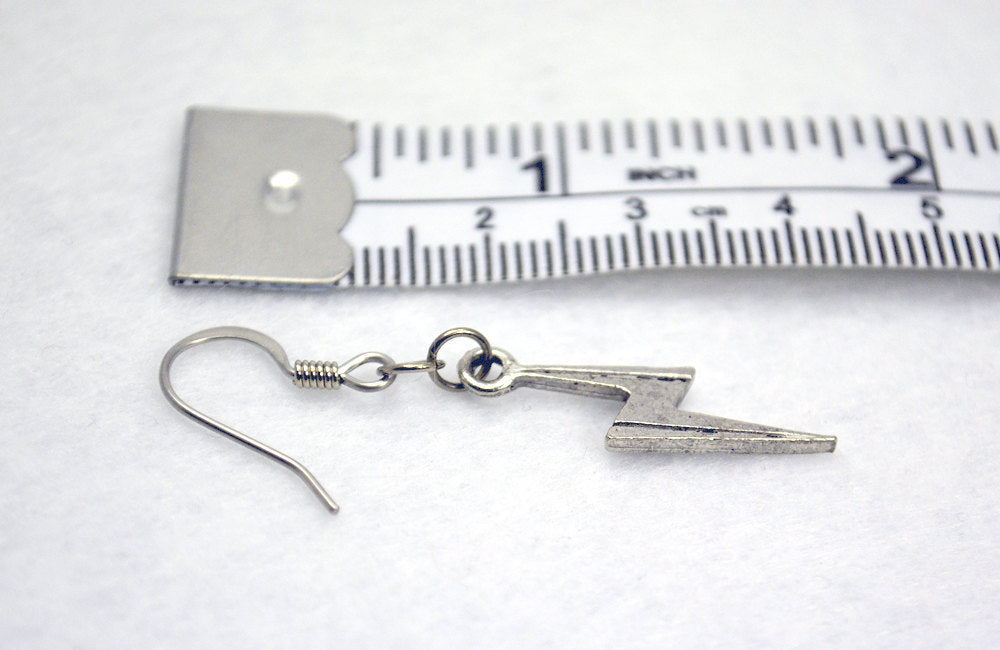 Lightning Bolt Set in Silver