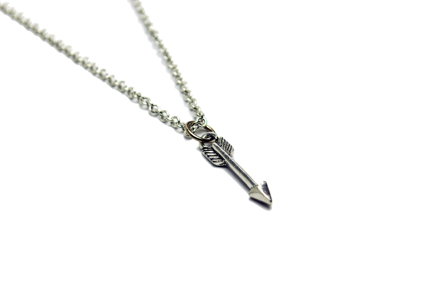 Arrow Necklace in Silver